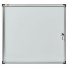 Nobo 1900847 Internal Flat Glazed Case 6 x A4 Magnetic