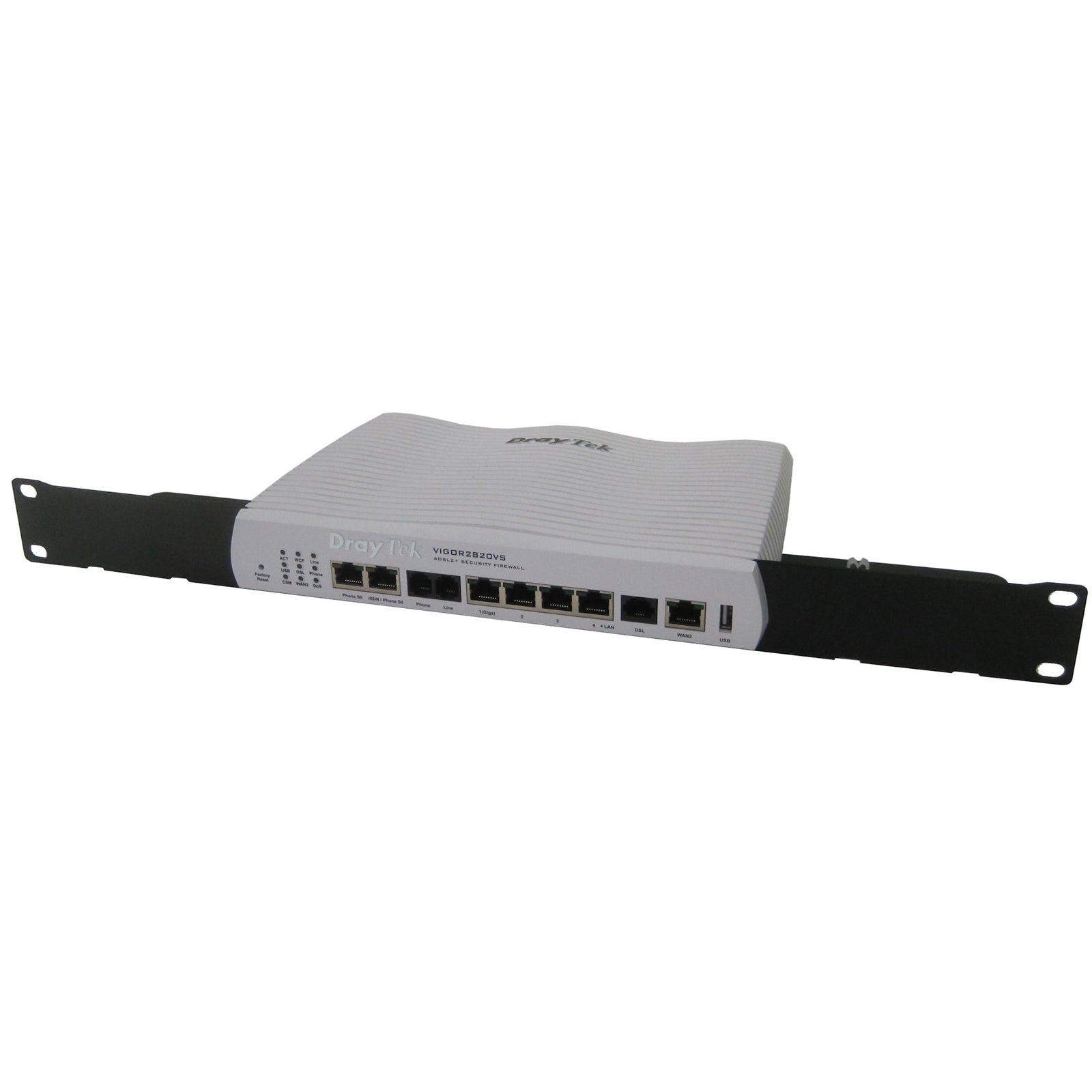 Rack-mount kit for DrayTek 2832, 2862, 2865, 2866, 2926, 2927 series and BX2000n