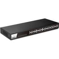 DrayTek VSG1282-K 24-Port Gigabit Smart Managed Switch 4x SFP+
