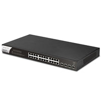 DrayTek VSP1281X-K 24-Port PoE+ Managed Switch 140W 10GbE SFP+