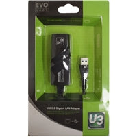 USB 3.0 Gigabit Ethernet Adapter - 1000Mbps RJ45 Network Converter