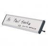 Bi-Office NPL01011 Drywipe Desk Nameplate