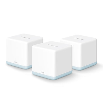 Mercusys Halo H30 AC1200 Mesh WiFi System - 3 Pack, 3500 sq ft