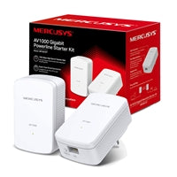 Mercusys MP500 AV1000 Gigabit Powerline Adapter Kit - UK Plug
