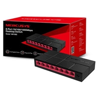Mercusys MS108G 8-Port Gigabit Ethernet Switch - Unmanaged