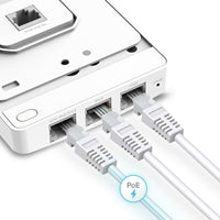 TP-Link EAP235-Wall AC1200 Gigabit Wall Plate Access Point PoE