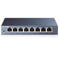 TP-Link TL-SG108 8-Port Gigabit Switch - Metal Unmanaged 1000Mbps
