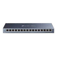 TP-Link TL-SG116 16-Port Gigabit Switch - Fanless Metal Desktop