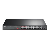 TP-Link TL-SL1226P 24-Port Metal PoE+ Switch 250W Gigabit Unmanaged