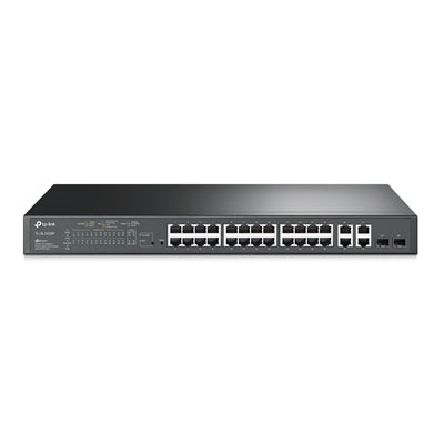 TP-Link TL-SL2428P 24-Port Smart PoE+ Switch 250W Metal Gigabit