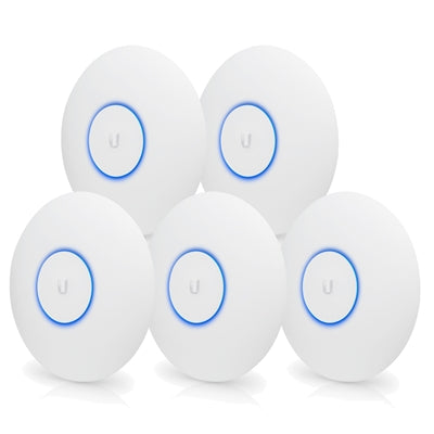 Ubiquiti UniFi AC PRO UAP-AC-PRO-5 AC1750 Dual Band PoE Access Point 5-Pack
