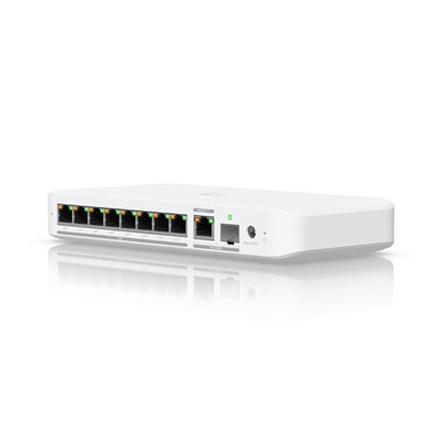 Ubiquiti USW-FLEX-2.5G-8 POE Switch - 8-Port 2.5GbE 10G Uplink