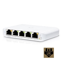 Ubiquiti USW-FLEX-MINI 5-Port Managed Gigabit Switch PoE/USB-C UK