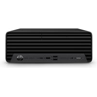 HP Pro 400 G9 SFF Desktop in black, featuring i5-13500 processor, 8GB RAM, and 256GB storage, running Windows 11 Pro.