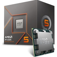 AMD Ryzen 5 8400F 6-Core AM5 Processor 4.7GHz Zen 4 Desktop CPU