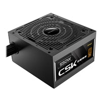 Antec CSK550DC 550W Bronze PSU - DC-to-DC, Non-Modular, UK Plug