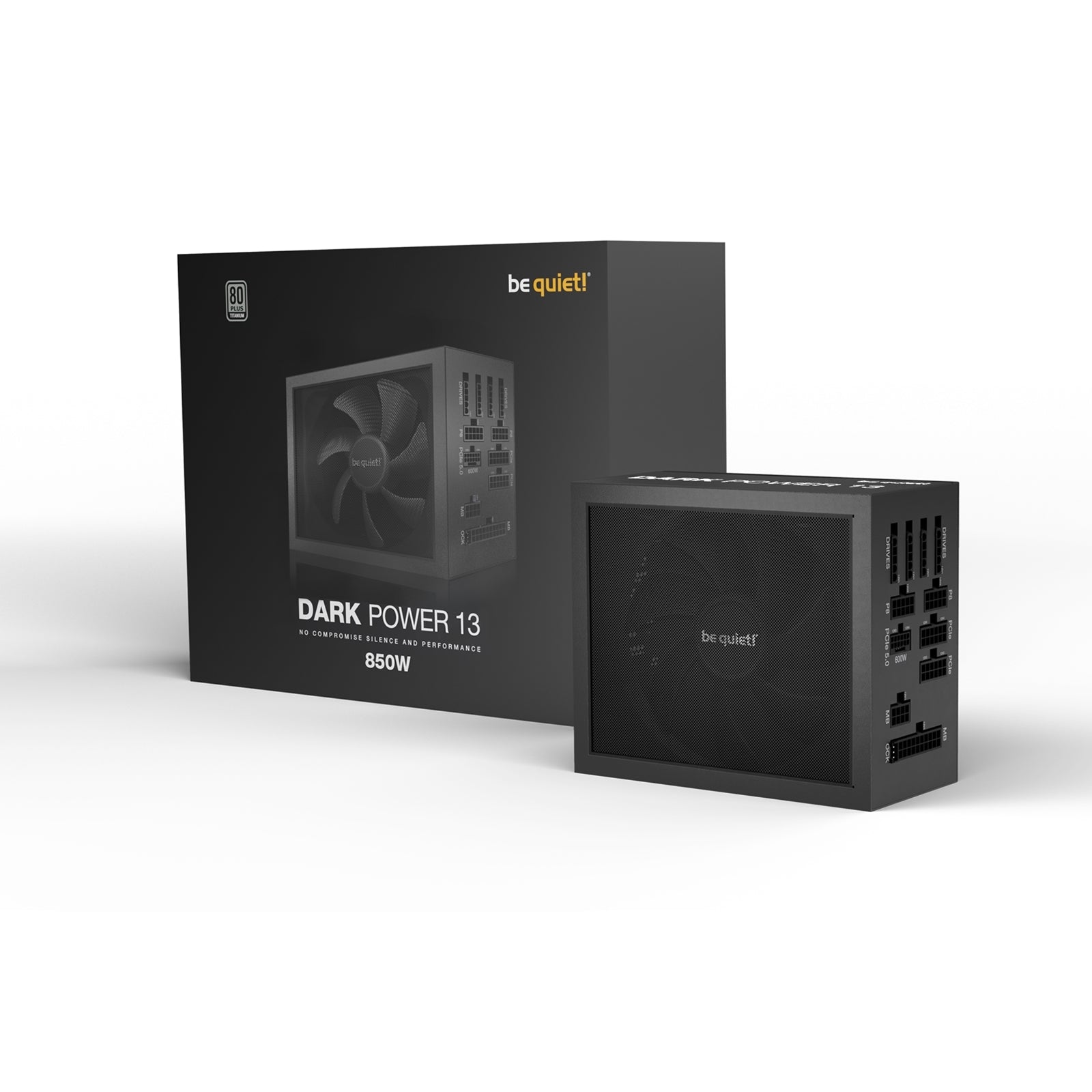 Be Quiet! Dark Power 13 850W ATX 3.0 PSU - Titanium, PCIe 5.0