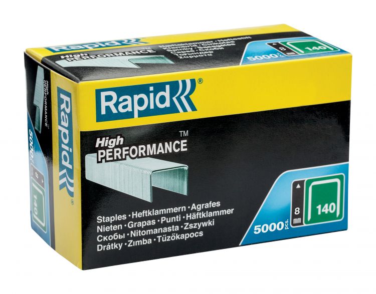 Rapid No. 140 Flatwire Staple 8 mm