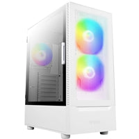 White RGB Gaming PC - Ryzen 7 5800XT, 16GB RAM, Intel Arc B580 12GB, Liquid Cooled