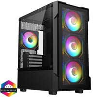 AMD Ryzen 5 5500 RTX 4060 Gaming PC - 16GB RAM, 1TB NVMe, RGB
