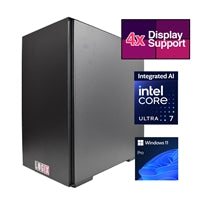 LOGIX Intel Core Ultra 7 AI Desktop PC | RTX 4060 | 32GB DDR5 | Win 11 Pro