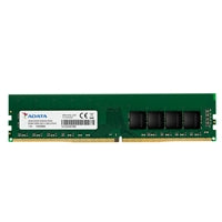 Green ADATA Premier 32GB DDR4 3200MHz 288-pin desktop RAM memory module