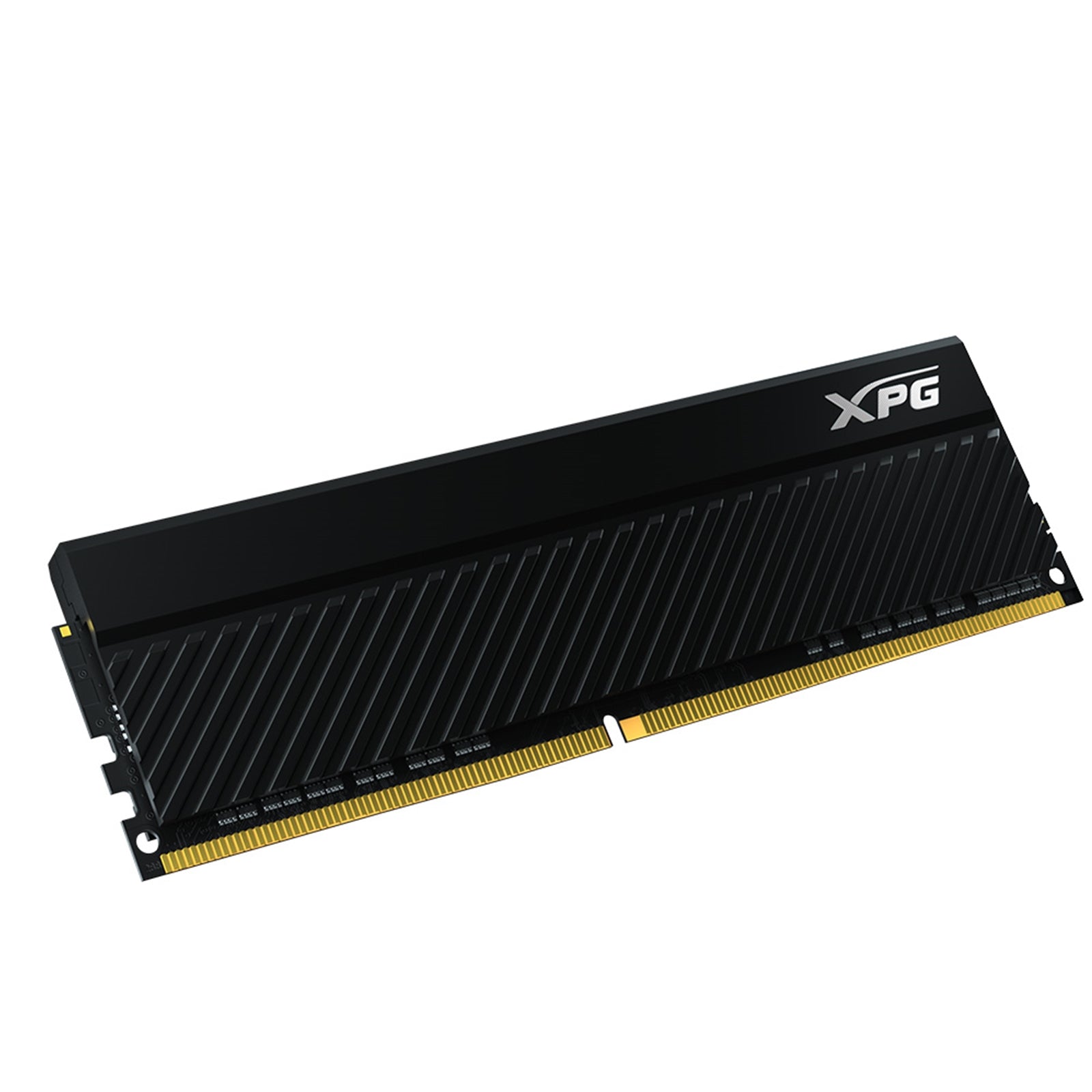 Black ADATA XPG GAMMIX D45 8GB DDR4 RAM module, 3600MHz, designed for gaming and high-performance computing.