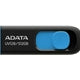Adata UV128 512GB USB 3.2 Gen 1 flash drive in black with blue trim.