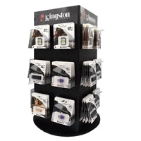 Kingston Countertop Display Stand - 115 Unit Capacity Retail POS