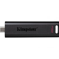 Kingston DTMAX/256GB DataTraveler Max 256GB USB-C USB Drive, USB3.2, Gen2, 1000MB/s, Black, Retail Boxed