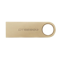 Kingston DataTraveler SE9 G3 64GB USB 3.2 USB Flash Drive, Gold