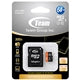 Team 64GB Micro SDXC UHS-1 Class 10 Flash Card with Adapter
