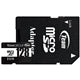 Team 128GB Micro SDXC UHS-1 Class 10 Flash Card with Adapter
