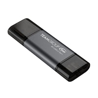 Team TX1364GC01 2 in 1 Dual OTG 64GB Flash Drive, X1 USB 3.2 Gen1, Type C & A, Plug and Play