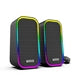 Marvo Scorpion SG-285 Havoc 20 USB Powered Stereo RGB 6W Gaming Speakers (Black)