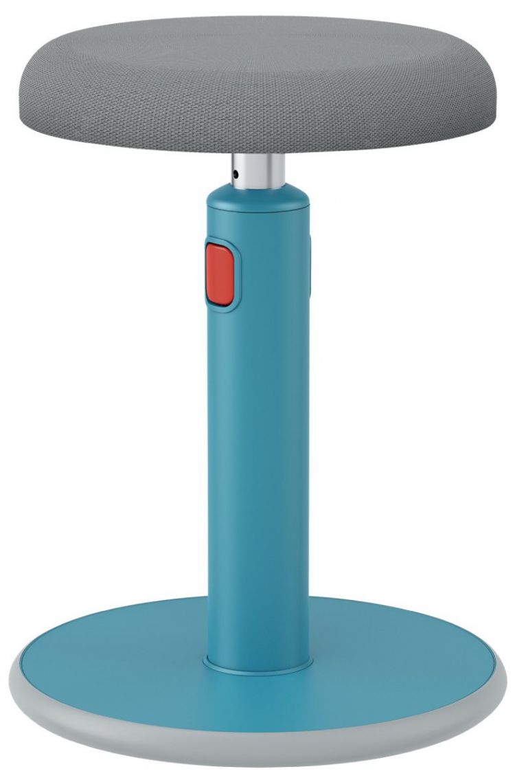 Leitz Ergo Cosy Sit Stand Stool Calm Blue