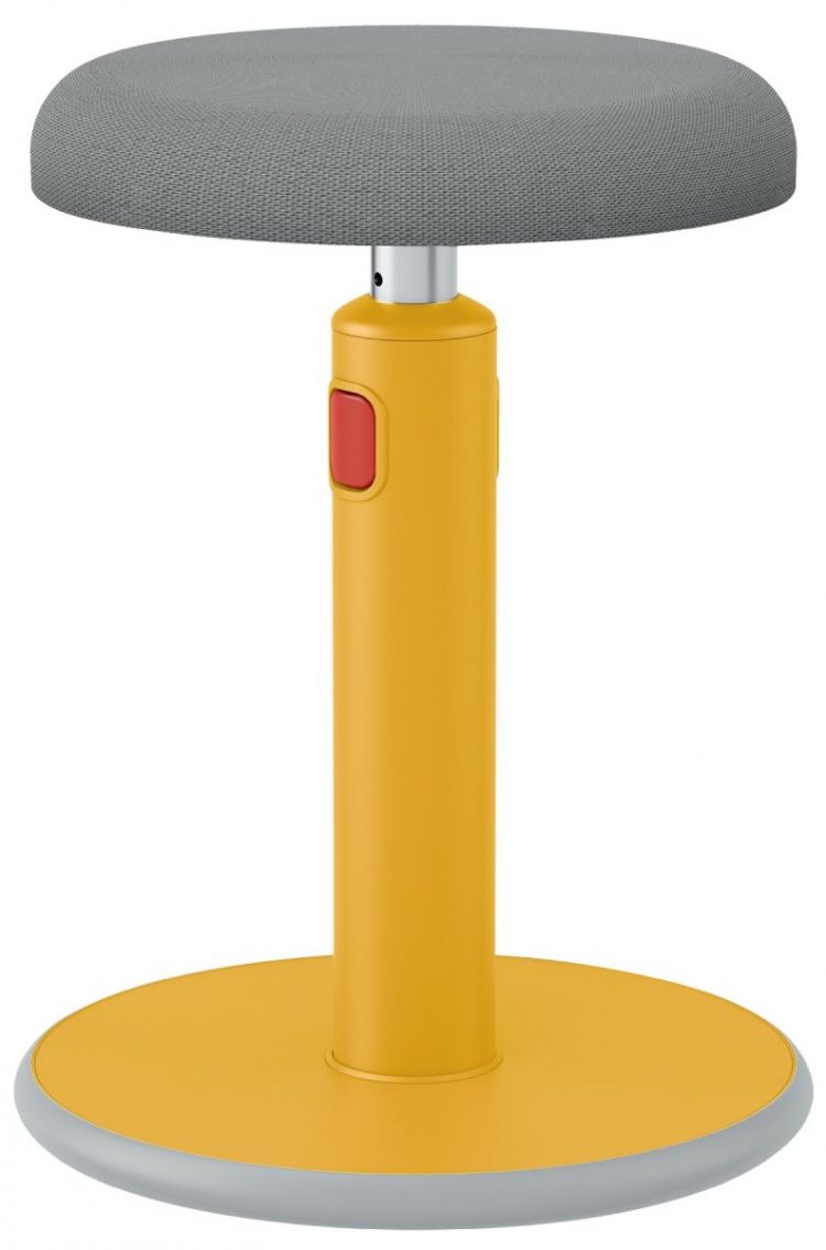 Leitz Ergo Cosy Sit Stand Stool Warm Yellow