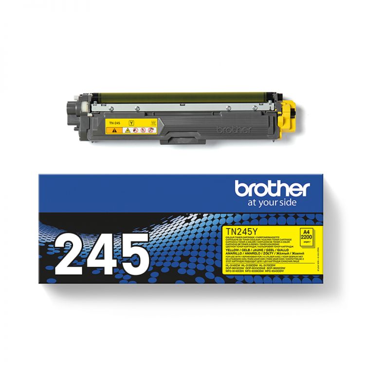 Brother TN-245Y High Yield Yellow Toner