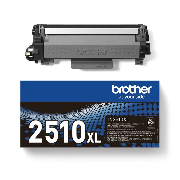 Brother TN2510XL High Yield Black Toner Cartridge