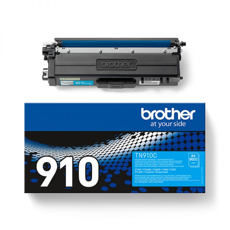 Brother TN-910C Ultra High Yield Cyan Toner
