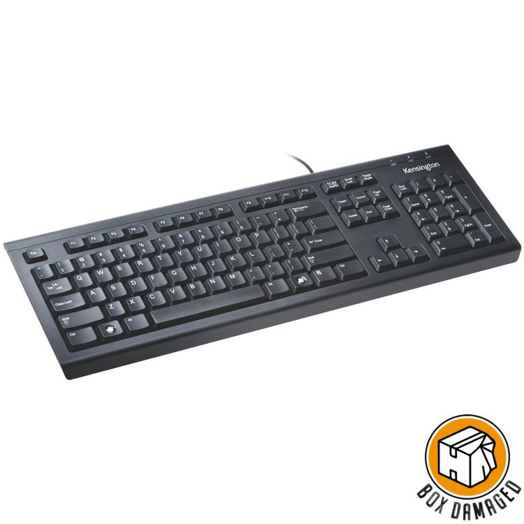 Kensington BOX DAMAGED - 1500109 ValuKeyboard - Wired