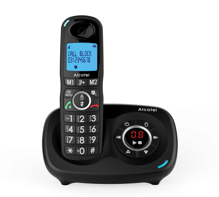 Alcatel XL595B Voice Single DECT Call Block Telephone and Answer Machine